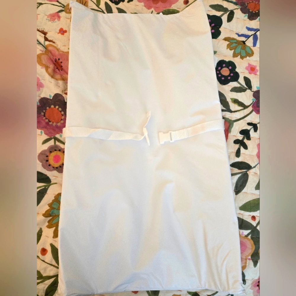 White Baby Changing Pad